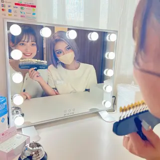 ロング カラー パーマ ヘアアレンジ メンズ キッズ ネイル マツエク・マツパ アイブロウ ライトビューティー千葉店所属・ホワイトニングジム 千葉駅前店のその他イメージ