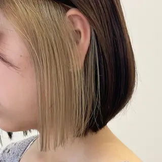 カラー 山下 悠月のヘアスタイル