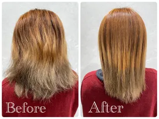 セミロング 海老沼 奈月のヘアスタイル