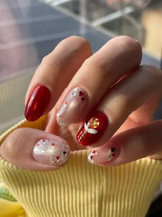 ネイル Mus’Fam 〜Nail&Eyelash〜高松店所属・New スタッフのネイルデザイン