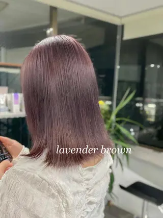 カラー ✨ブリーチなしカラー ×髪質改善✨松村 潤のヘアスタイル