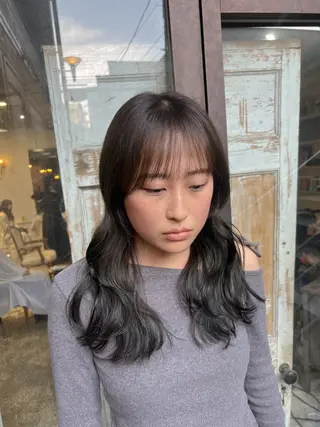 ロング カラー ヘアアレンジ 透明感/艶髪矯正 🪐takushiのヘアスタイル