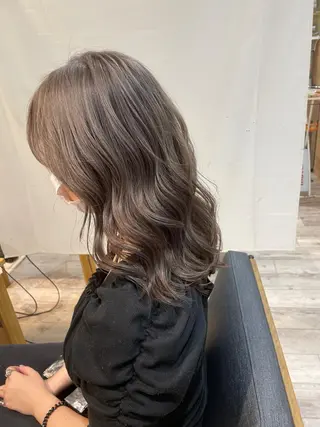 セミロング 寺石 駿汰のヘアスタイル