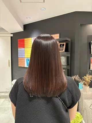セミロング 菅原 佑月のヘアスタイル