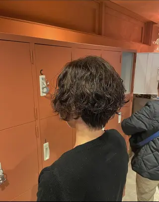 ショート パーマ 沖縄/ヘアアレンジ /ナカノのヘアスタイル