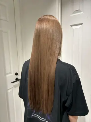 ロング カラー himari💜 暖色カラー/レイヤーのヘアスタイル