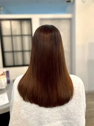 ロング VISAGE ba.sk 金子詩帆のヘアスタイル