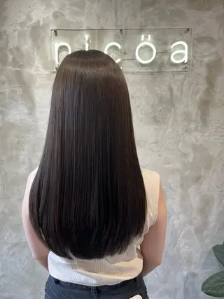 ロング nicoa所属・市原 歩のヘアスタイル