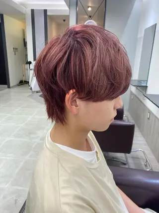 ショート カラー メンズ jill by gisel＿奥家のヘアスタイル