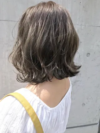 ミディアム カラー 韓×中くびれヘア💋 髪質改善宇塚元哉💓のヘアスタイル