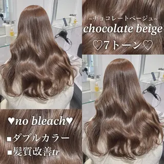 セミロング カラー 🌿透明感赤み消し Keishin🌿のヘアスタイル