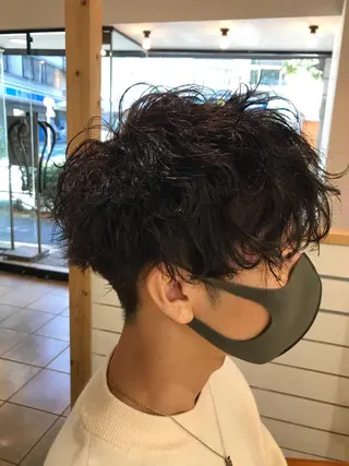 ショート 渋谷 メンズヘア⭐️ タニグチヨシユキのヘアスタイル