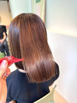 ショート 髪質改善スペシャリス ト長尾勇弥/梅田中津のヘアスタイル