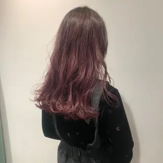 ロング カラー shiori ❤︎ /透明感カラーのヘアスタイル