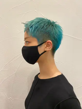 ショート カラー Ash中目黒店 榊間茜のヘアスタイル