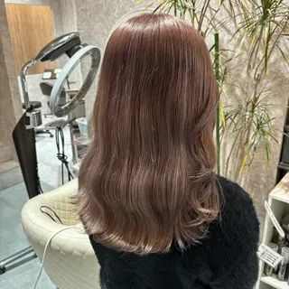 セミロング 牧野 夏子のヘアスタイル