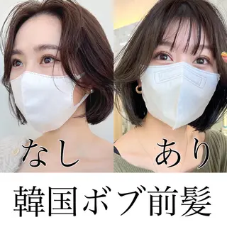ショート カラー レイヤー専門家 ダブルカラー修のヘアスタイル