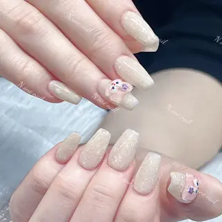 ネイル 長いだし/スカルプ/ パラシェルN.oneのネイルデザイン