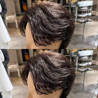 パーマ メンズ 骨格補正施術/メンズ 専門美容師/YUYAのヘアスタイル