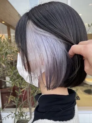 カラー 齋藤 菜々未のヘアスタイル