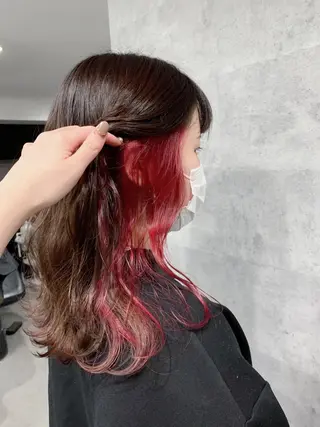 ロング カラー _WHITE 天神店 YUMEKA🐻のヘアスタイル