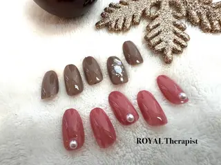 ネイル 【尾下】 ロイヤル•セラピストのネイルデザイン