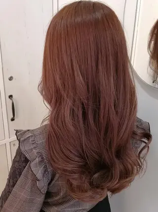 ロング カラー ✨METEO導入店✨ 髪質改善×縮毛矯正のヘアスタイル