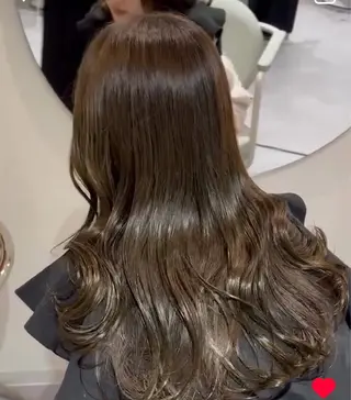 カラー 髪質改善✨️透明感カ ラー✧*。山下さいみのヘアスタイル