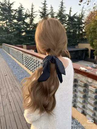 ロング カラー IVE所属・ダブルカラー髪質改善 /Annaのヘアスタイル