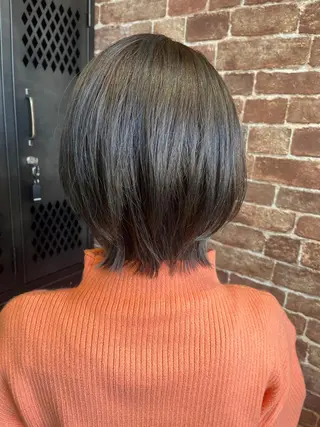 ショート カラー パーマ ヘアアレンジ メンズ キッズ ネイル マツエク・マツパ アイブロウ times salon名駅所属・久木原 ゆりのヘアスタイル