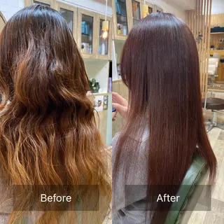 ロング ku-to+所属・髪質改善✨ 角谷　勇のヘアスタイル