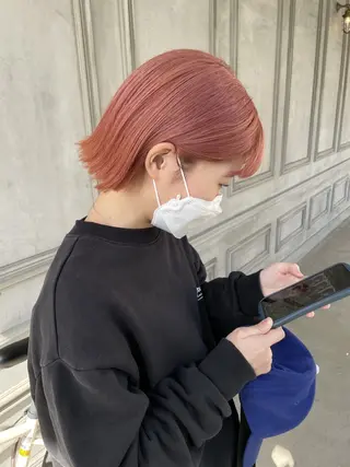 ミディアム カラー 艶カラー YOSHIMURAのヘアスタイル