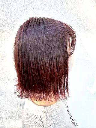 ショート カラー 都築 優菜のヘアスタイル