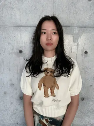 ロング カラー 誰よりも丁寧なカット 🍀小林輝のヘアスタイル