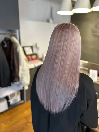 ロング カラー 艶カラー／艶髪/川上 慶貴のヘアスタイル