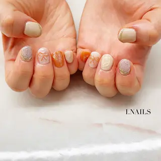 ネイル アイネイルズ所属・早川 梓のネイルデザイン