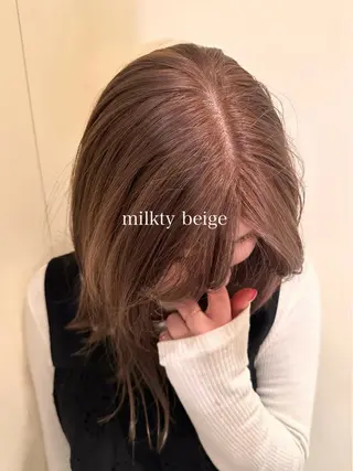 カラー 松本優香/ボブ/ダ ブルカラー/髪質改善のヘアスタイル