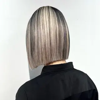 ミディアム 顔まわり/ボブウルフ 🤍愛唯(めい)のヘアスタイル