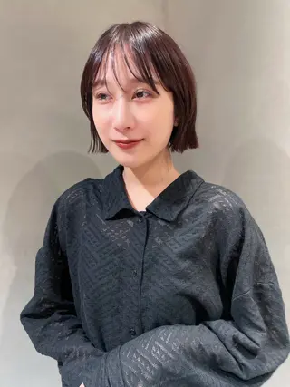 ショート tete nico所属・似合わせ/ヘアカラー nanami🌸のヘアスタイル