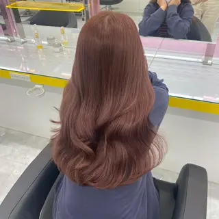 セミロング カラー パーマ ヘアアレンジ メンズ キッズ ネイル マツエク・マツパ アイブロウ Lumo所属・💖横浜ブリーチなし 💖MIHOのヘアスタイル