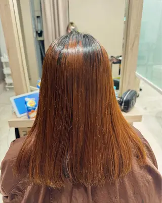 ミディアム EARTH菊名店所属・鈴木 彩純のヘアスタイル