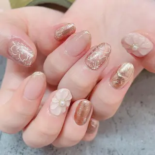 ネイル バニーアイズ　ネイル ニューオータニ博多店のネイルデザイン