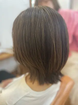 ミディアム カラー MOPS R所属・おとみ ✂︎のヘアスタイル