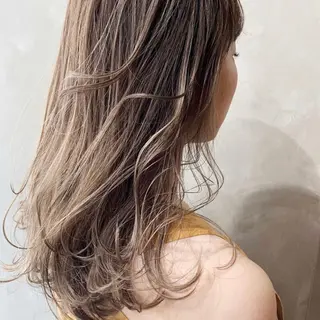 セミロング カラー ヘアアレンジ キッズ カラー特化サロン梅田 Eir茶屋町/山下のヘアスタイル