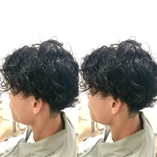 パーマ メンズ Men’s特化 垢抜けヘア🔥野原のヘアスタイル