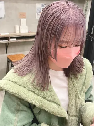 ミディアム カラー ill.所属・ill［イル］大須 kojimaのヘアスタイル