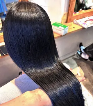 ロング カラー 店長✨️韓国ヘア✖️ 髪質改善カラー／純大のヘアスタイル