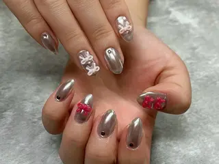 ネイル 【Zina京都駅前】 きぬがわ らむのネイルデザイン