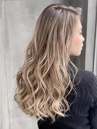 ロング カラー Mogami Kengoのヘアスタイル