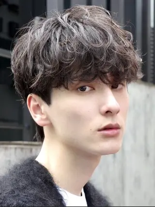 パーマ メンズ fifthパーマ特化 ユウリのヘアスタイル